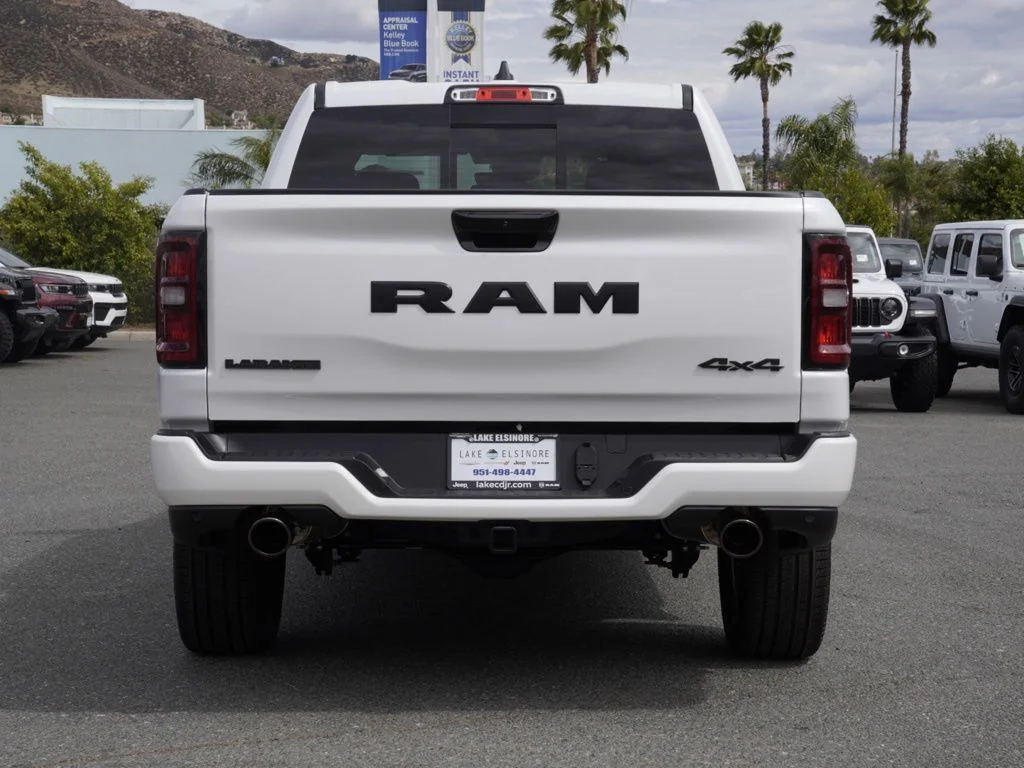 New 2026 Ivory White Tri-Coat Pearl-Coat Exterior Paint RAM Laramie image 4
