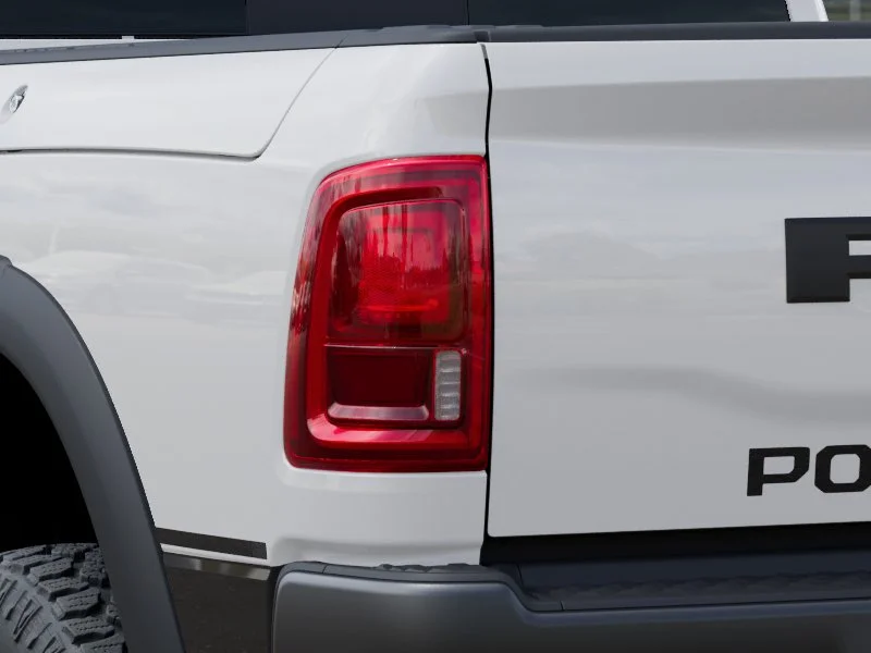 New 2026 Bright White Clear-Coat Exterior Paint RAM Power Wagon image 79