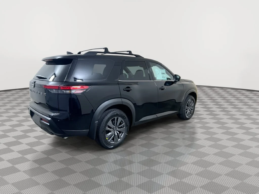 New 2026 Super Black Nissan SV image 8