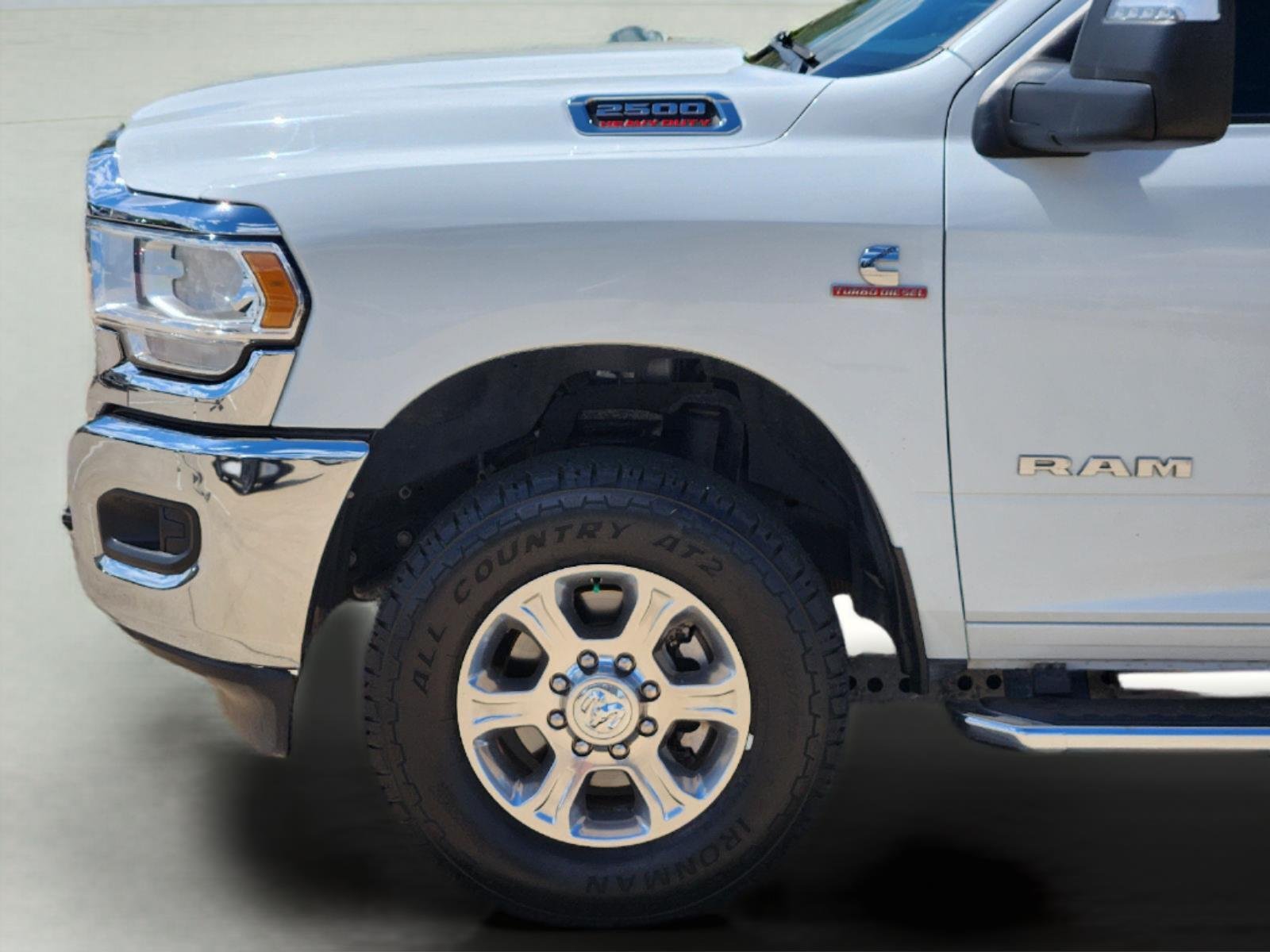 Used 2024 Bright White Clearcoat Ram Big Horn image 8