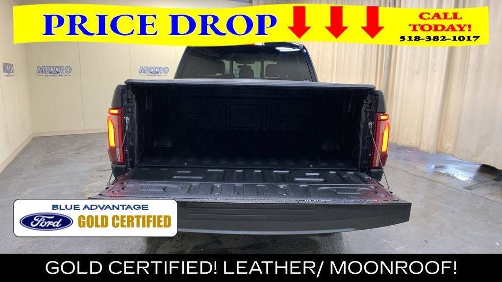 Certified Used 2025 Blue Metallic Ford Lariat image 21