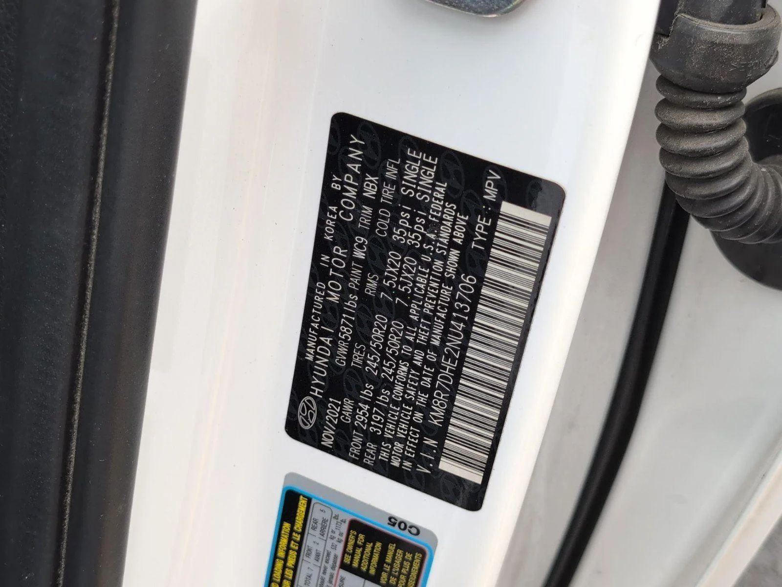 Used 2022 Hyper White Hyundai Calligraphy image 11
