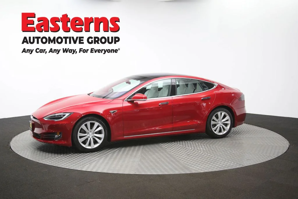 Used 2017 Red Tesla P100D image 55