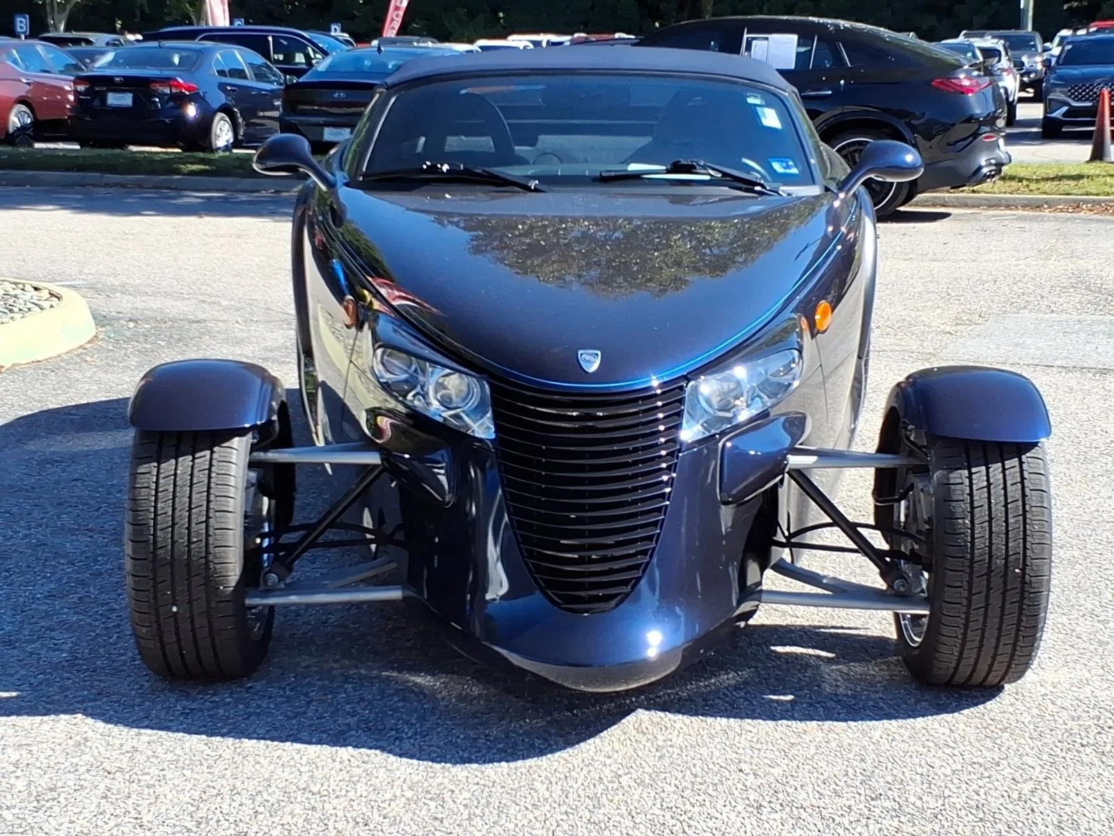 Used 2001 Prowler Midnight Blue Pearl Plymouth Roadster image 2