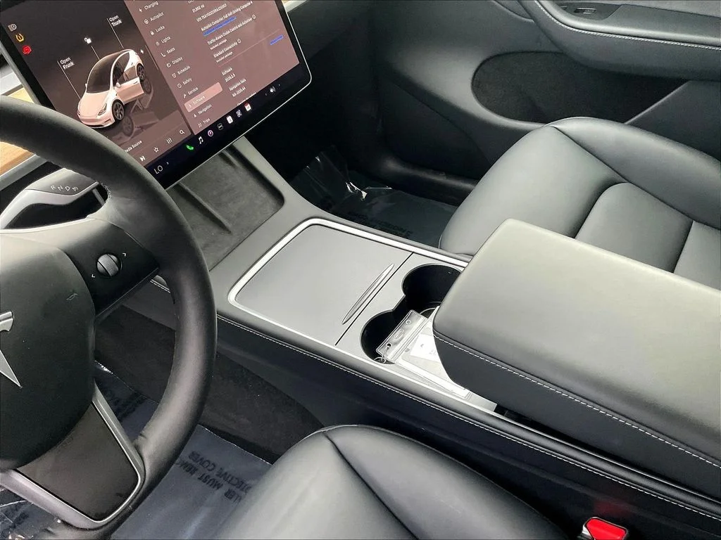 Used 2024 Pearl White Multi-Coat Tesla Long Range image 18