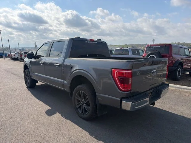 Certified Used 2021 Gray Metallic Ford XLT image 2