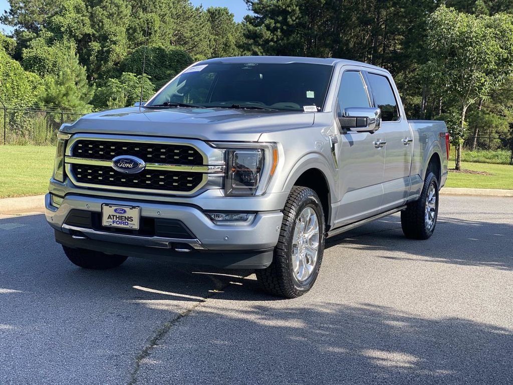 Certified Used 2022 Iconic Silver Metallic Ford Platinum image 9