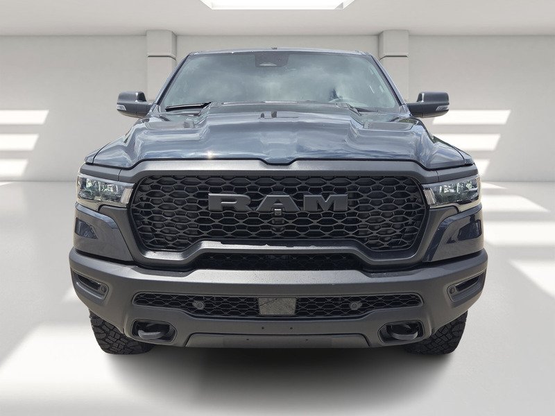 New 2026 Forged Blue Metallic Exterior Paint RAM REBEL 4X4 CREW CAB 5