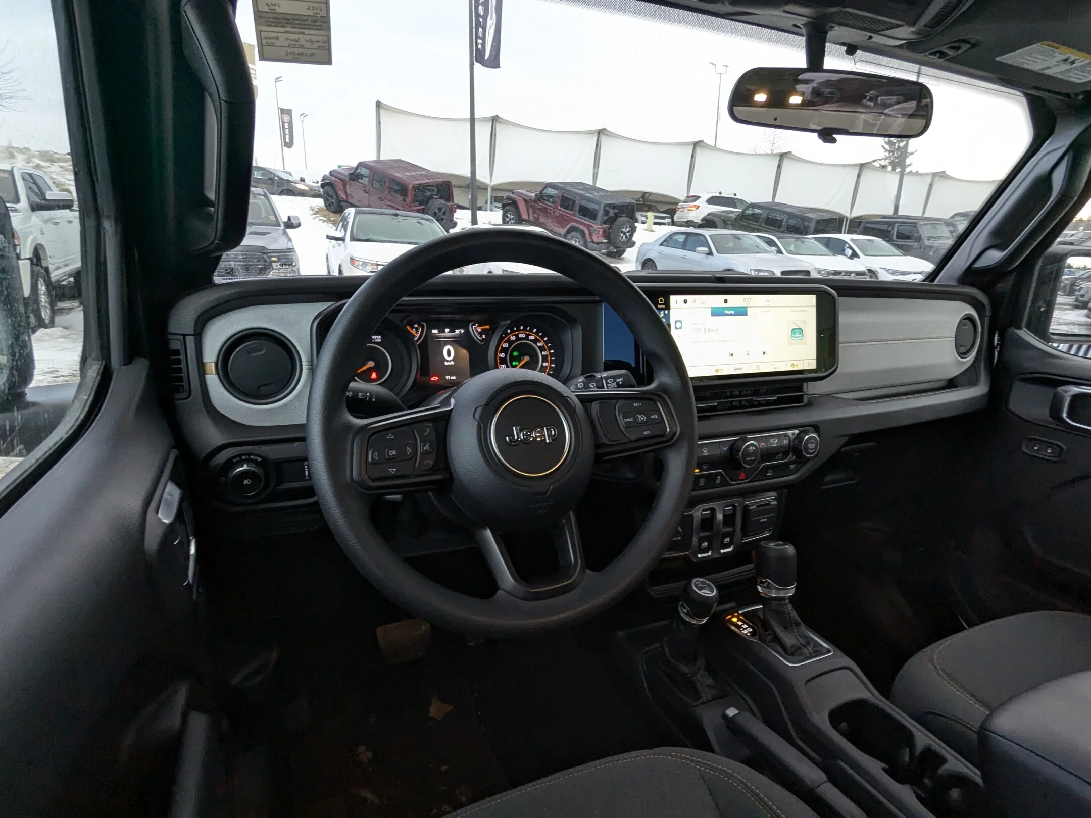 New 2026 Black Jeep Sport - - Black Freedom Hardtop - 8-Spd Auto - 12.3 Uconnect 5 - Selec-Speed Control & More! image 22