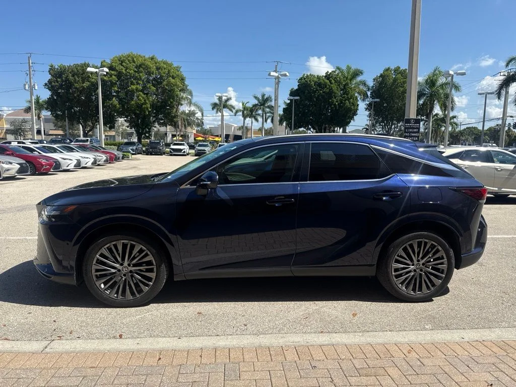 Certified Used 2024 Blue Lexus 350 Luxury image 3