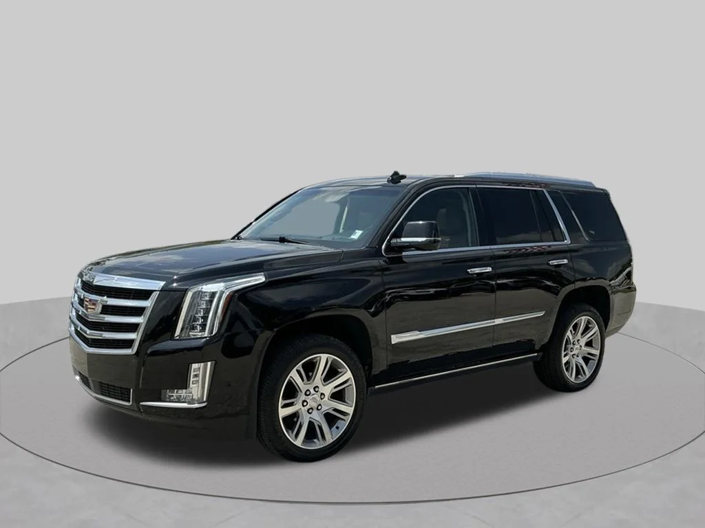 Used 2018 Black Cadillac Premium Luxury image 2