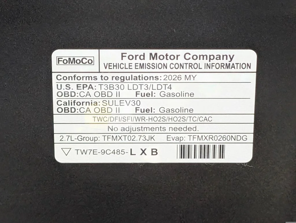 New 2026 Carbonized Gray Metallic Ford STX® image 27