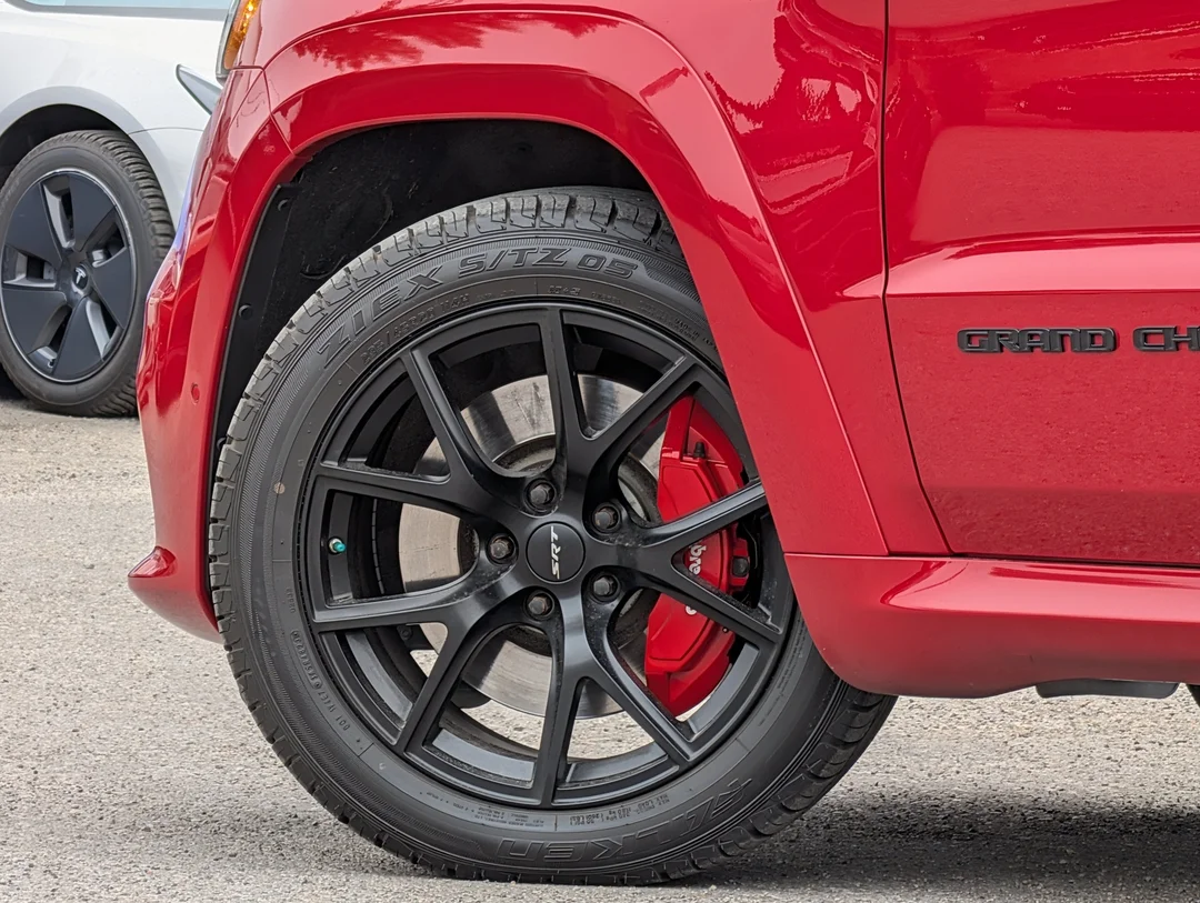 Certified Used 2020 Red Jeep SRT - - 4x4 - Command View Sunroof - Rear DVD - Trailer Tow - 2 Sets Wheels & Tires & More! image 9