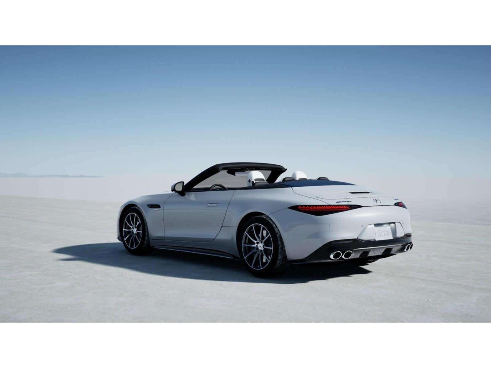 New 2027 MANUFAKTUR Moonlight White Metallic Mercedes-Benz AMG® SL 43 Roadster image 28