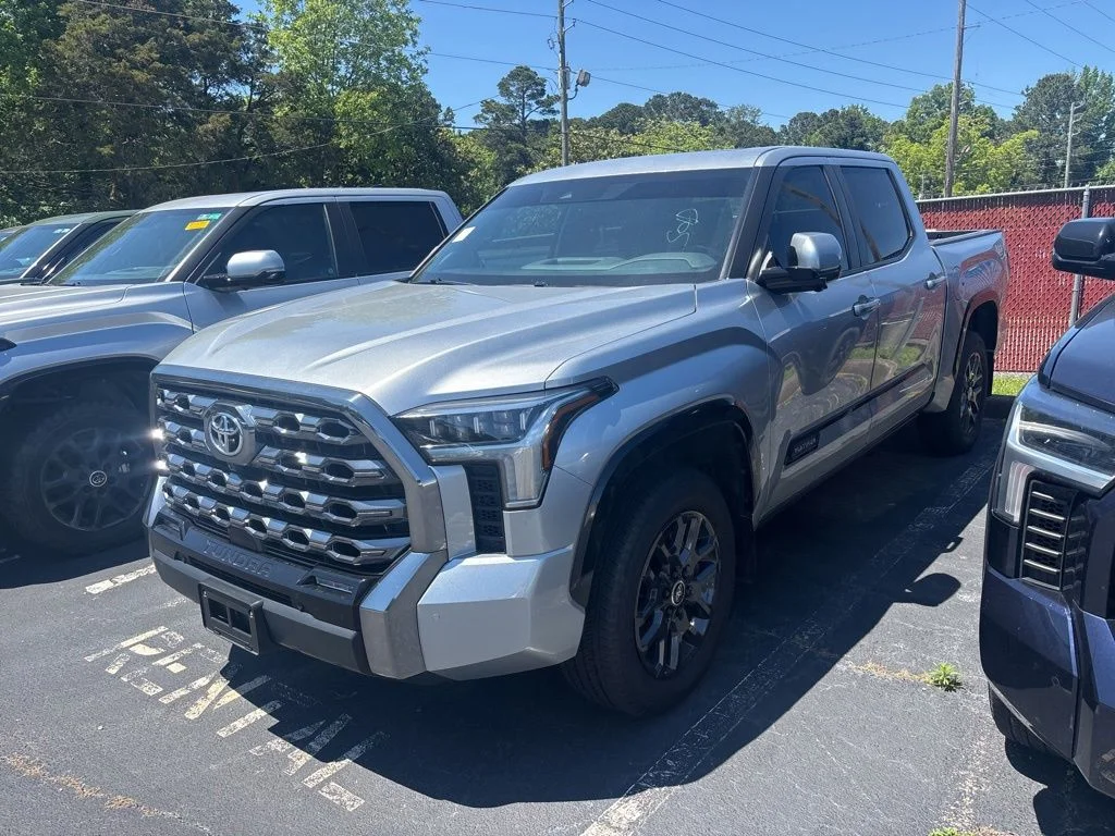 Certified Used 2024 Silver Toyota Platinum image 1