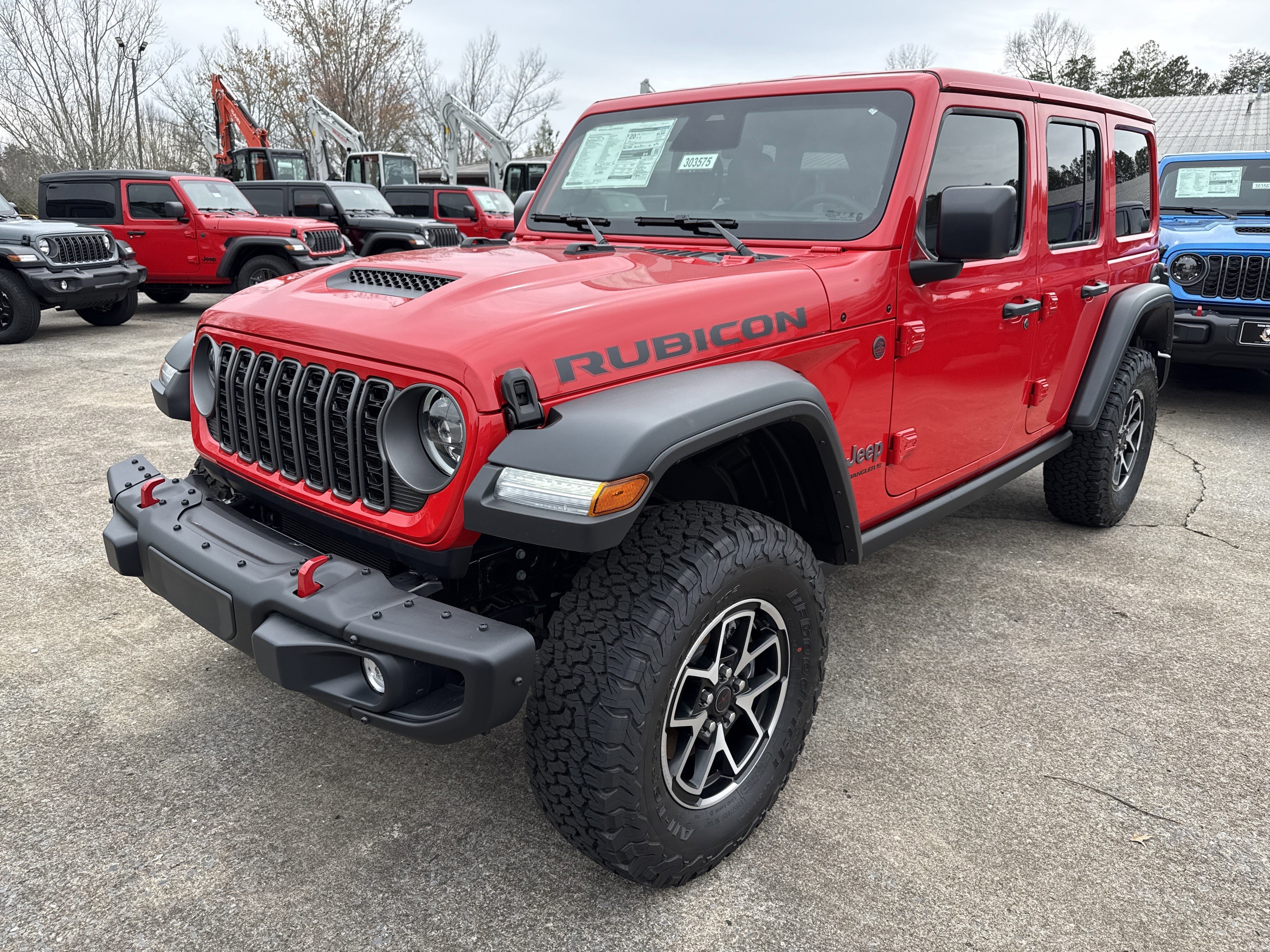 New 2026 Firecracker Red Clearcoat Jeep Rubicon image 3