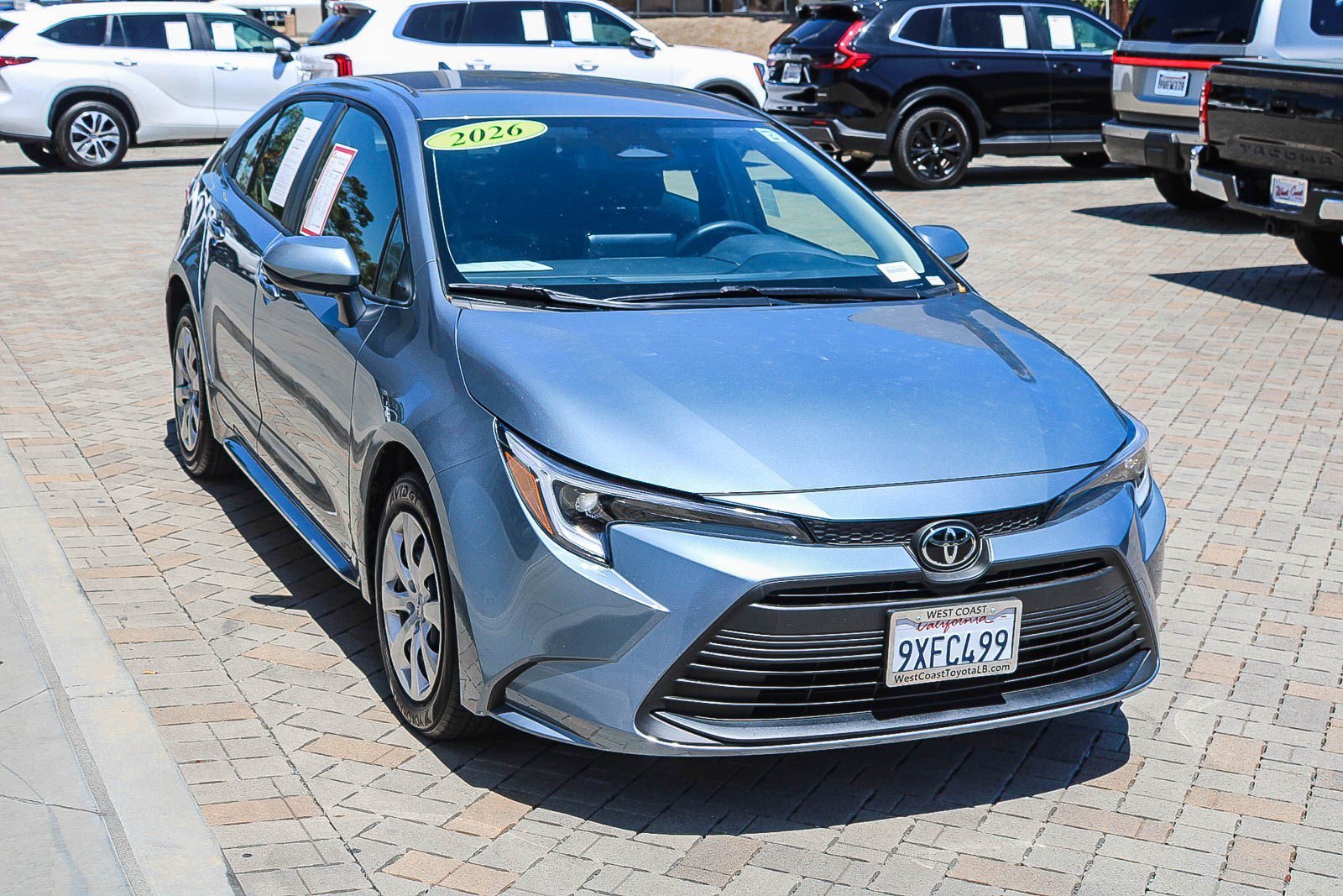Certified Used 2026 Celestite Toyota Hybrid LE image 3