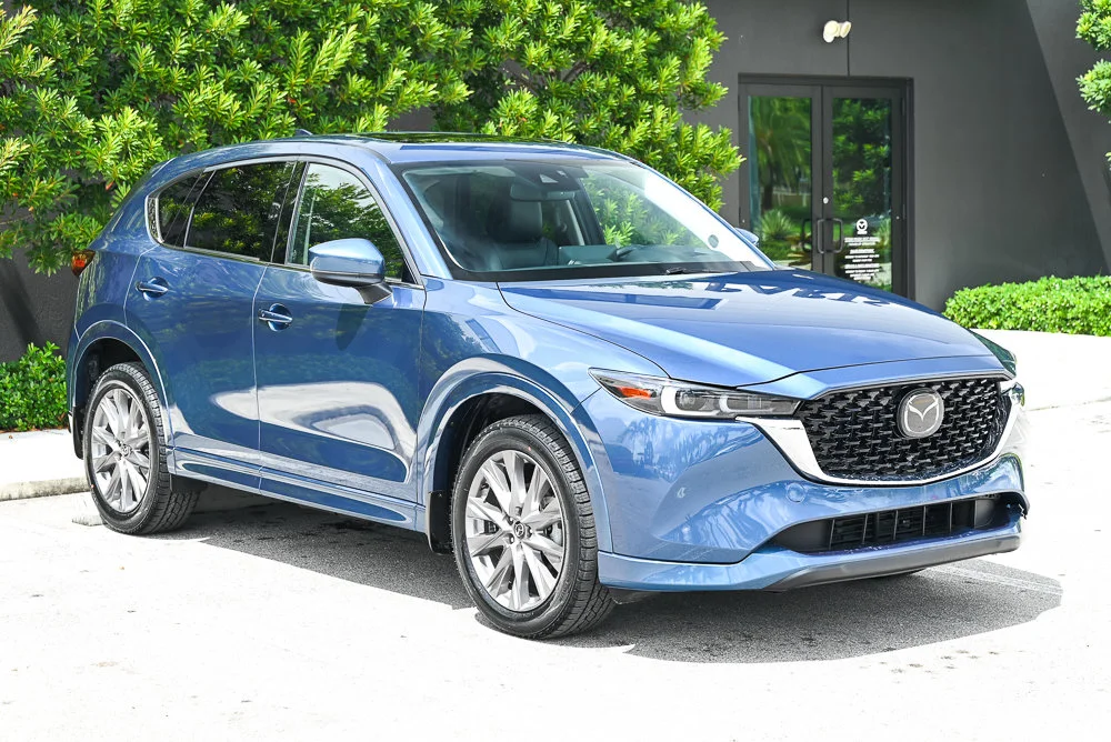Certified Used 2024 Blue Mazda 2.5 S Premium Plus Package image 3