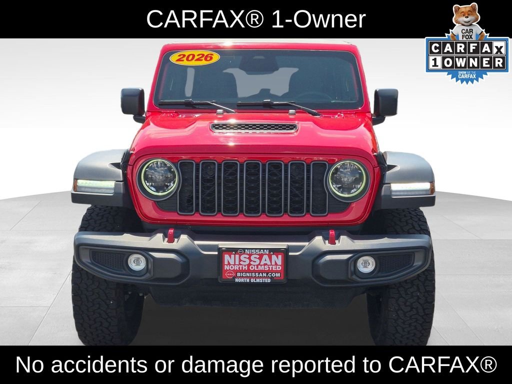 Used 2026 Red Clearcoat Jeep Rubicon image 3