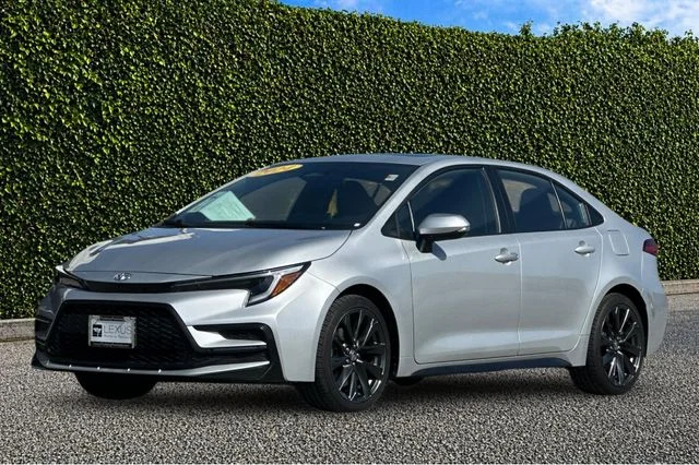 Used 2024 Silver Toyota XSE image 9