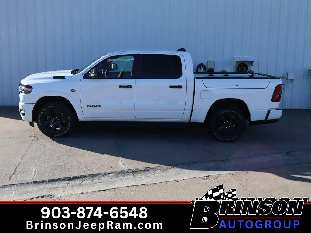 New 2026 Bright White Clearcoat Ram Lone Star image 3