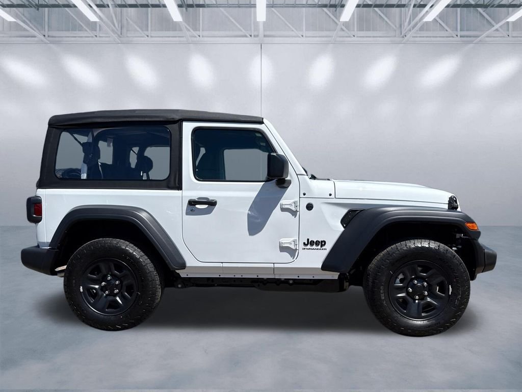 New 2026 Bright White Clear-Coat Exterior Paint Jeep Sport image 3