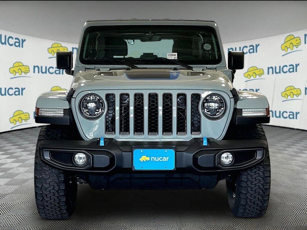 Used 2023 Gray Jeep Rubicon 4xe image 2