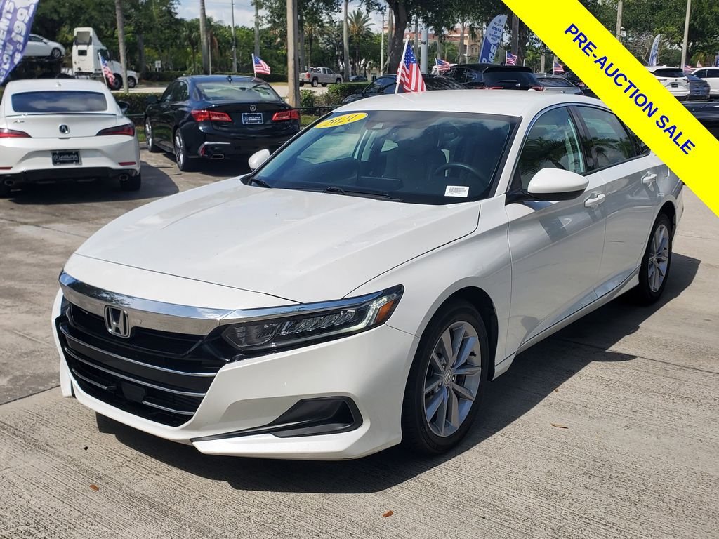 Used 2021 White Honda LX image 3