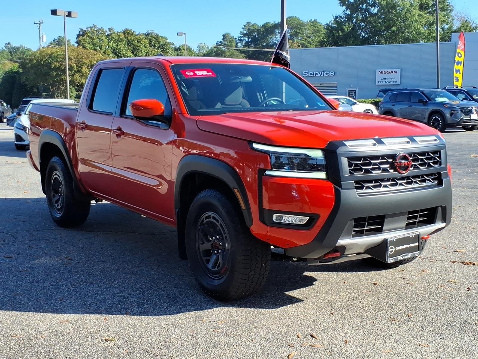 Used 2025 Afterburn Orange Nissan PRO-4X image 5