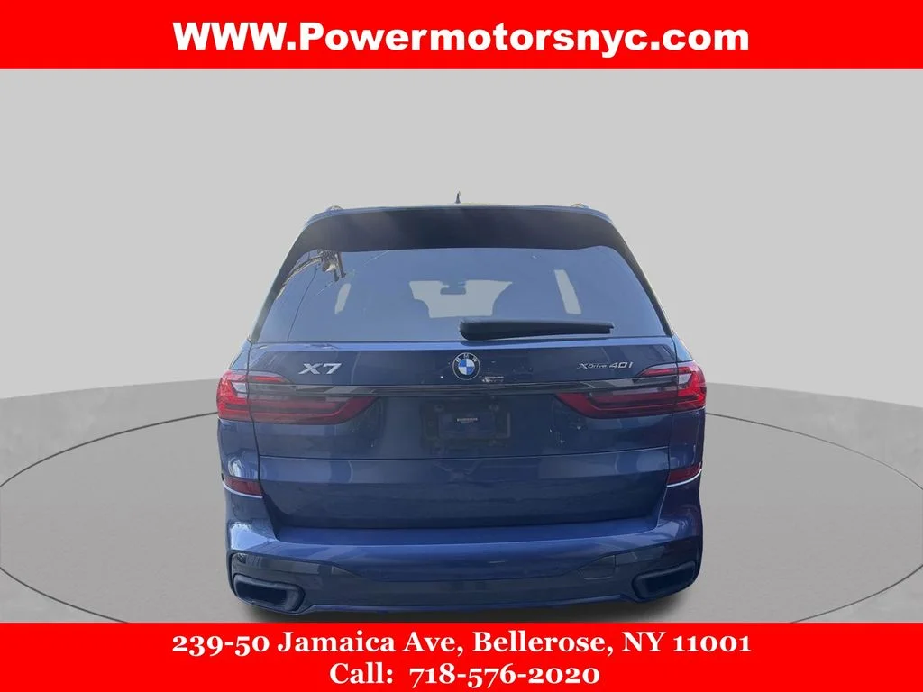 Used 2021 Blue BMW xDrive40i image 4