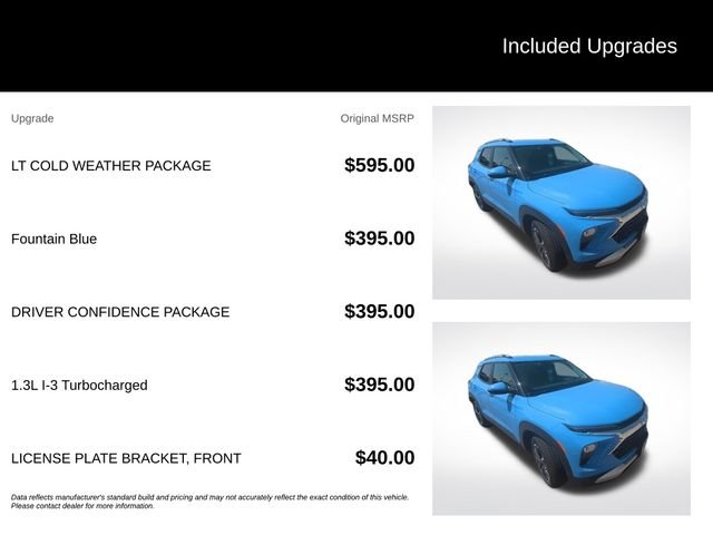 Used 2024 Fountain Blue Chevrolet LT image 5