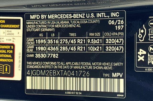New 2026 Obsidian Black Metallic Mercedes-Benz EQS 400 image 58
