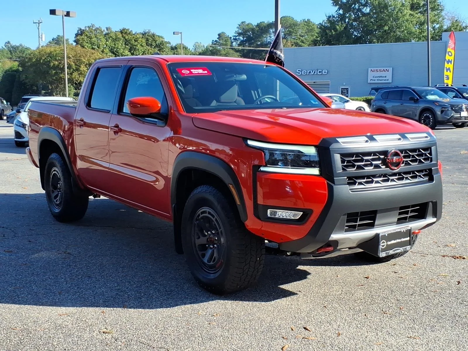 Certified Used 2025 Afterburn Orange Nissan PRO-4X image 5