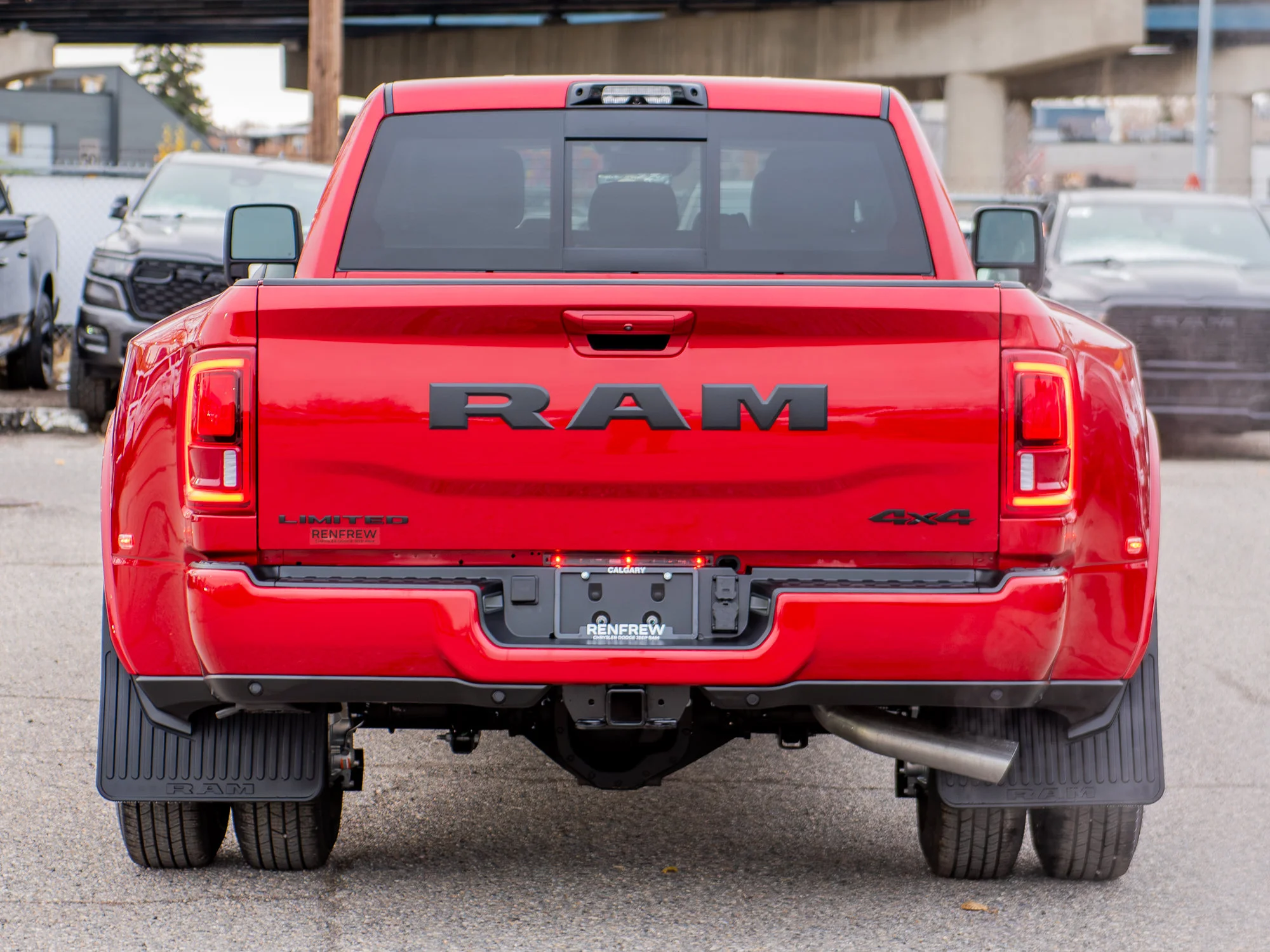 New 2027 Red RAM Limited Night* Mega Cab 4x4, Sunroof, Passenger Screen, Harman/Kardon image 9
