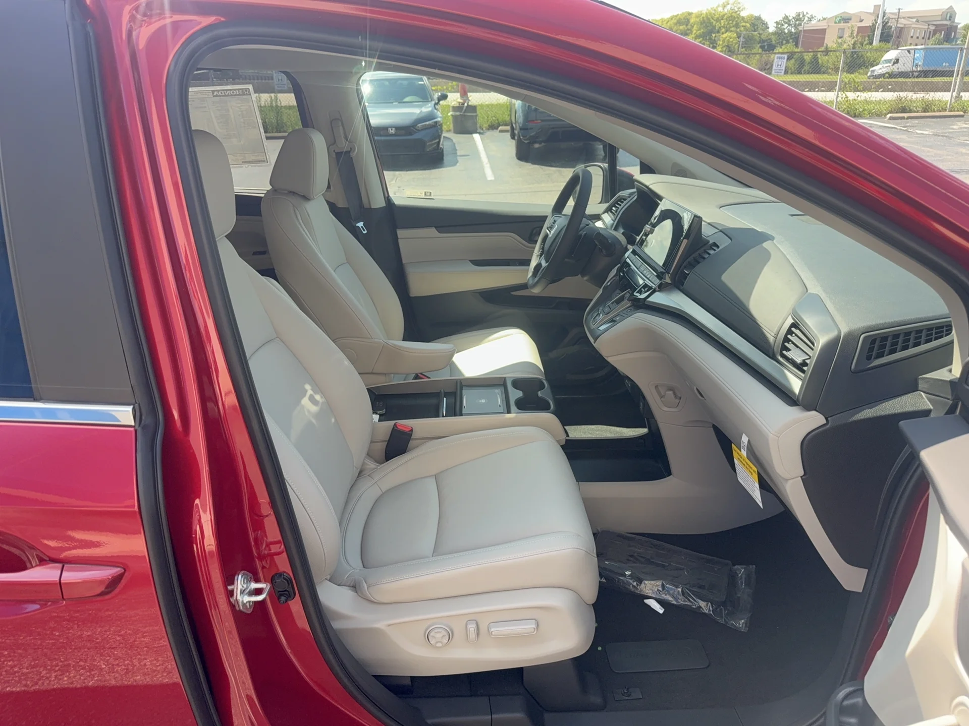 New 2026 Radiant Red Metallic II Honda EX-L image 15