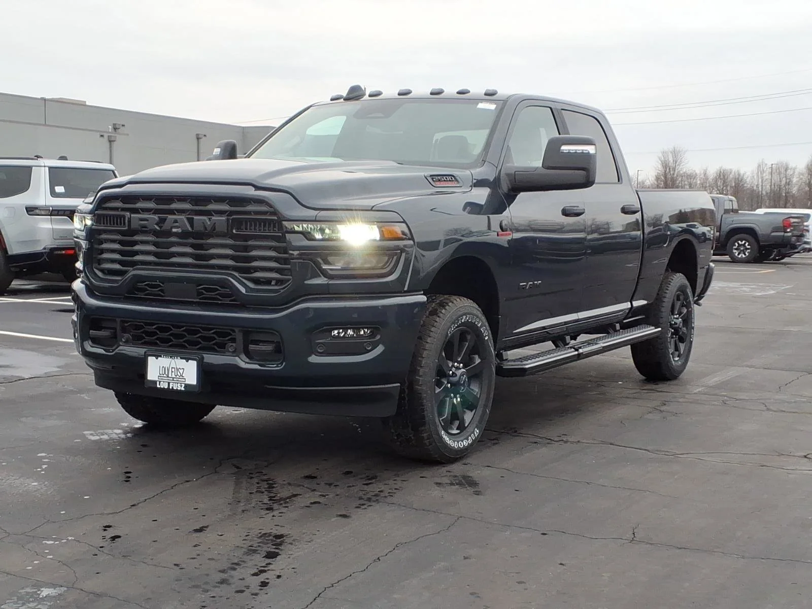 New 2026 Forged Blue Metallic Exterior Paint RAM Big Horn image 2