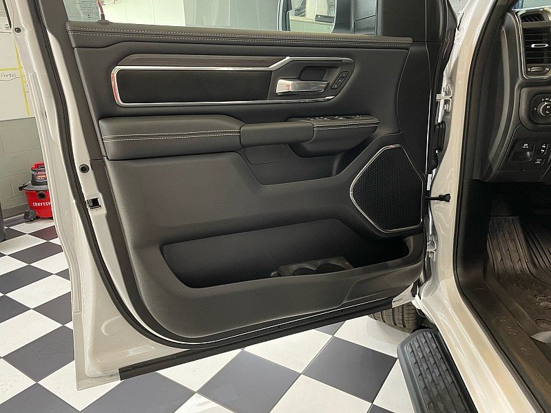 New 2027 Bright White Clear-Coat Exterior Paint RAM Laramie Crew Cab 5