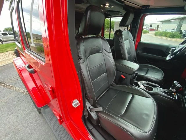 Used 2021 Red Jeep Unlimited Sahara 4xe image 25