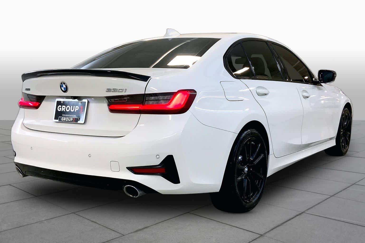 Used 2021 Alpine White BMW 330i xDrive image 12