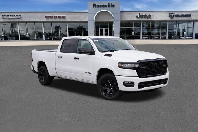 New 2027 Bright White Clear-Coat Exterior Paint RAM Big Horn image 1
