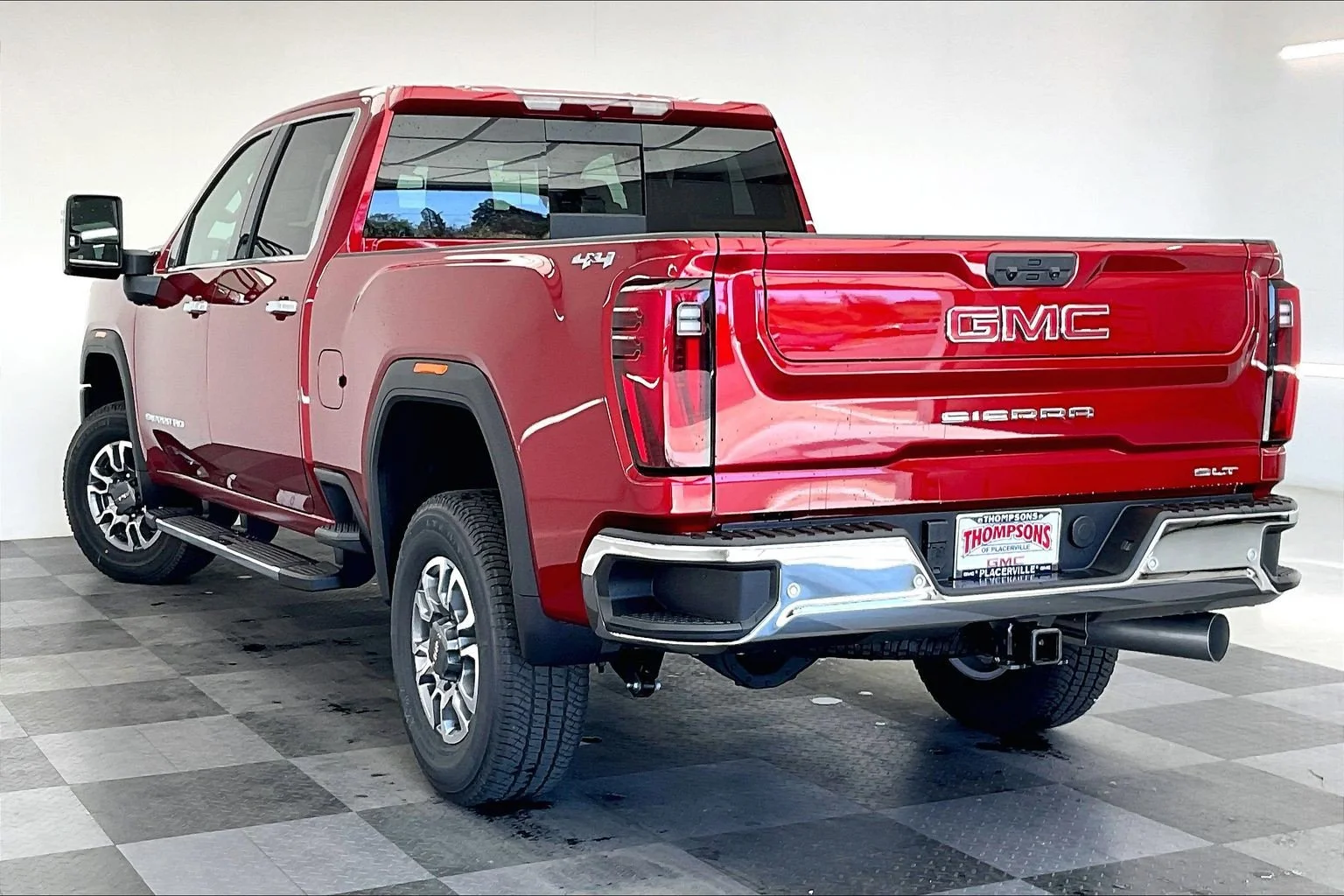 New 2026 Volcanic Red Tintcoat GMC SLT image 2