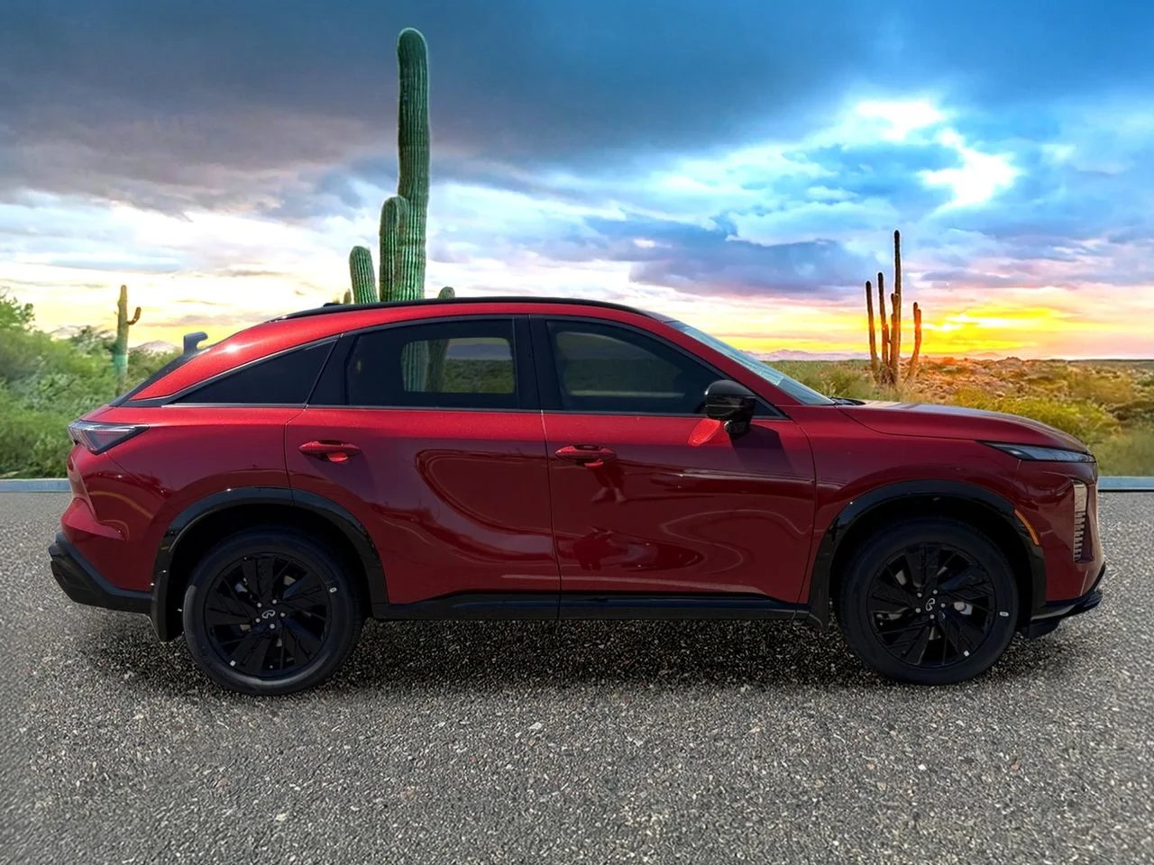 New 2027 SUNFIRE RED INFINITI Sport AWD image 3