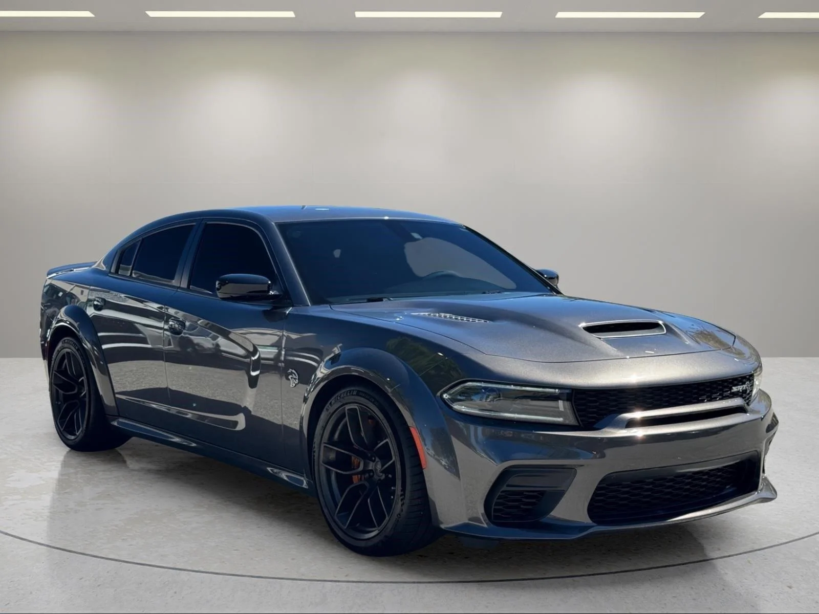 Used 2023 Granite Pearlcoat Dodge SRT Hellcat Widebody Jailbreak image 7