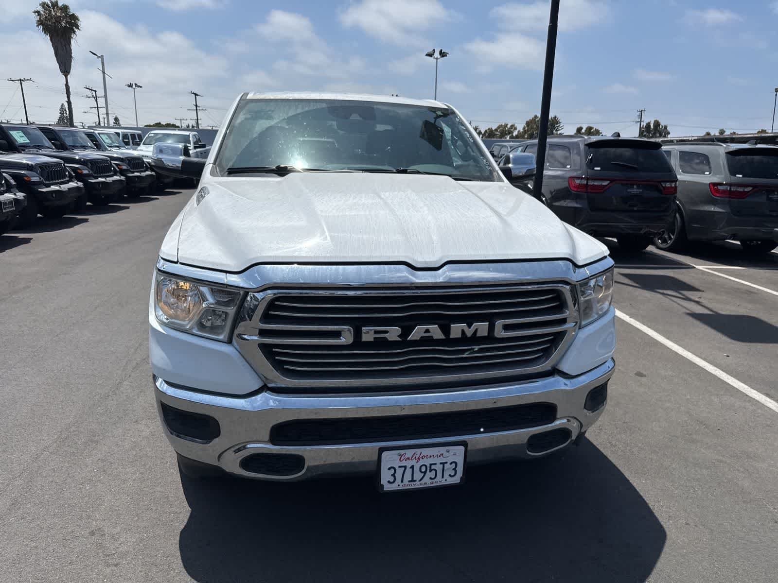 Used 2024 Bright White Clearcoat Ram Laramie image 6