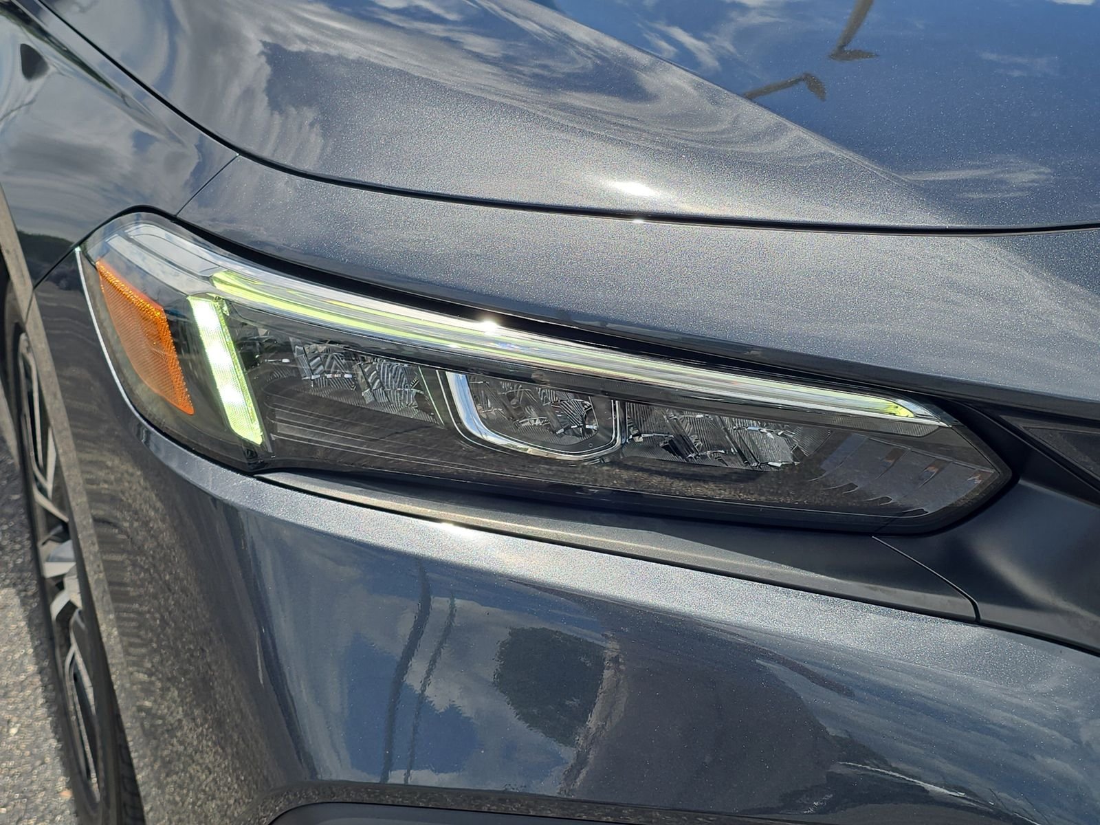 Certified Used 2024 Meteorite Gray Metallic Honda EX image 7
