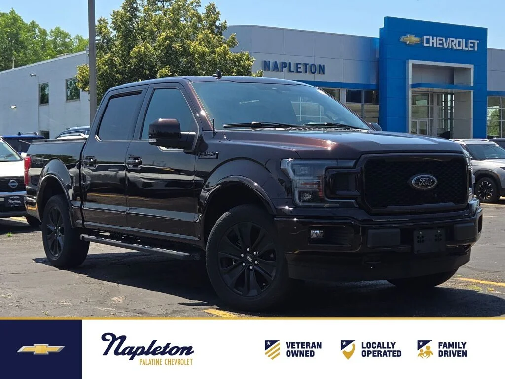 Used 2020 Red Ford Lariat image 1