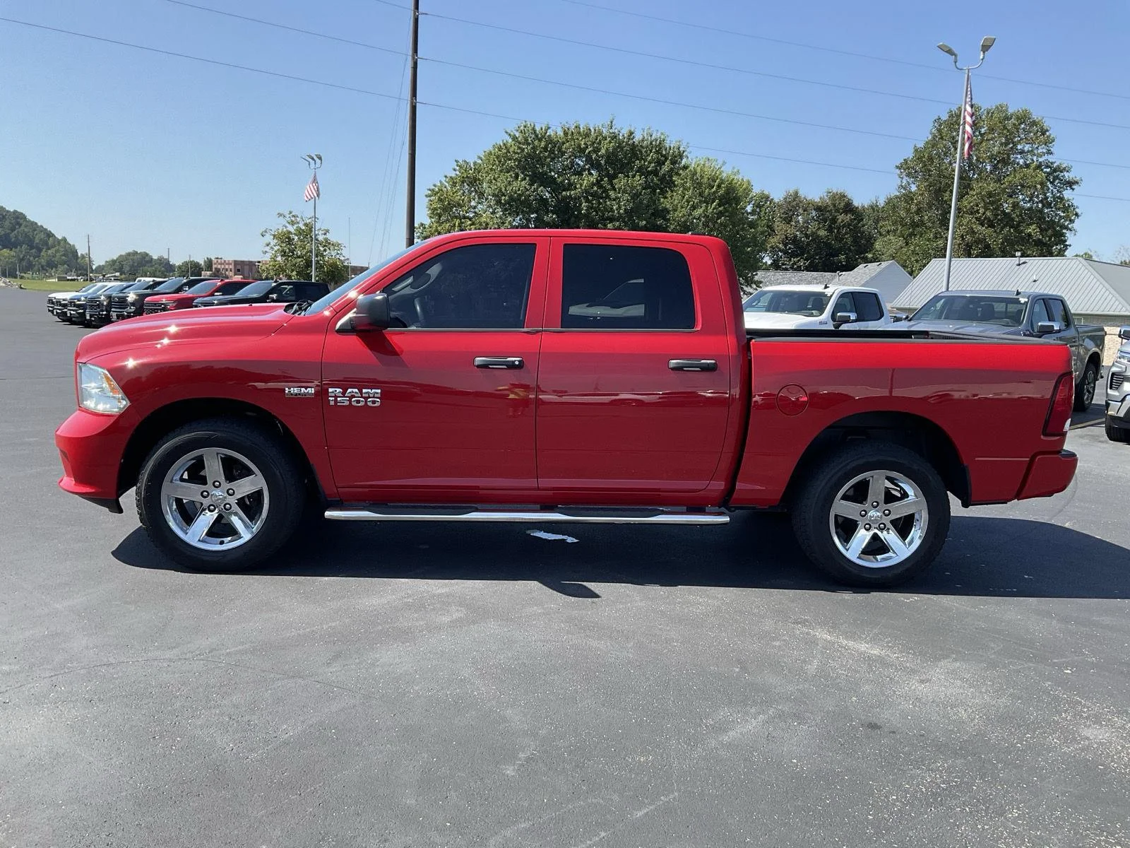 Used 2014 Flame Red Clearcoat Ram Express image 4