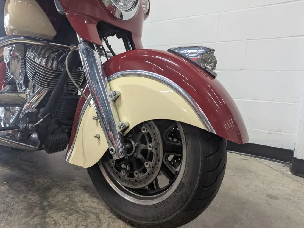Used 2016 Red/Cream Indian Motorcycle Indian Red image 5