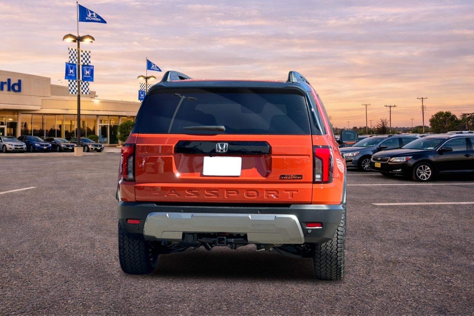 New 2026 Sunset Orange Honda TrailSport image 5