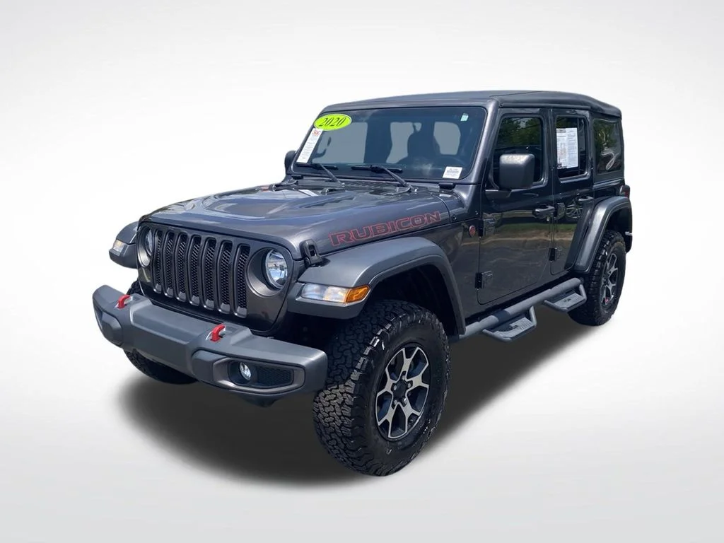 Used 2020 Gray Jeep Unlimited Rubicon image 2